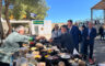 La feria de Santa Quiteria llena Samper de Calanda de ambiente entre viento, ganado y tradición