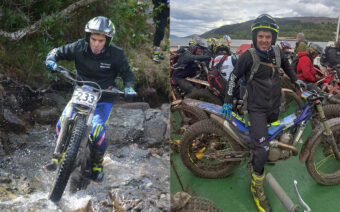 El valderrobrense Sergio Puyo completa el mítico Six Days Trial de Escocia: «Verte con la moto en medio de las montañas es increíble»