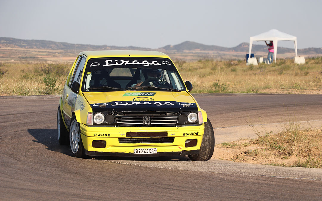 Un participante del 10º Slalom Circuito de Samper / FADA