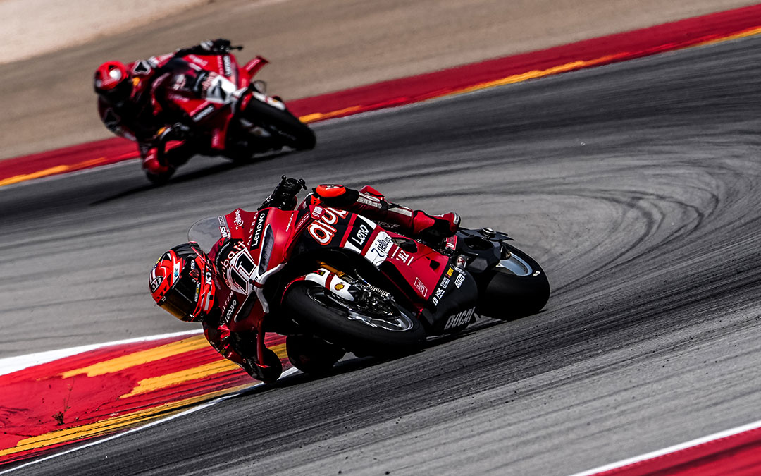 Nicolo Bulega e Iker Lecuona este fin de semana en Motorland Aragón / WorldSBK