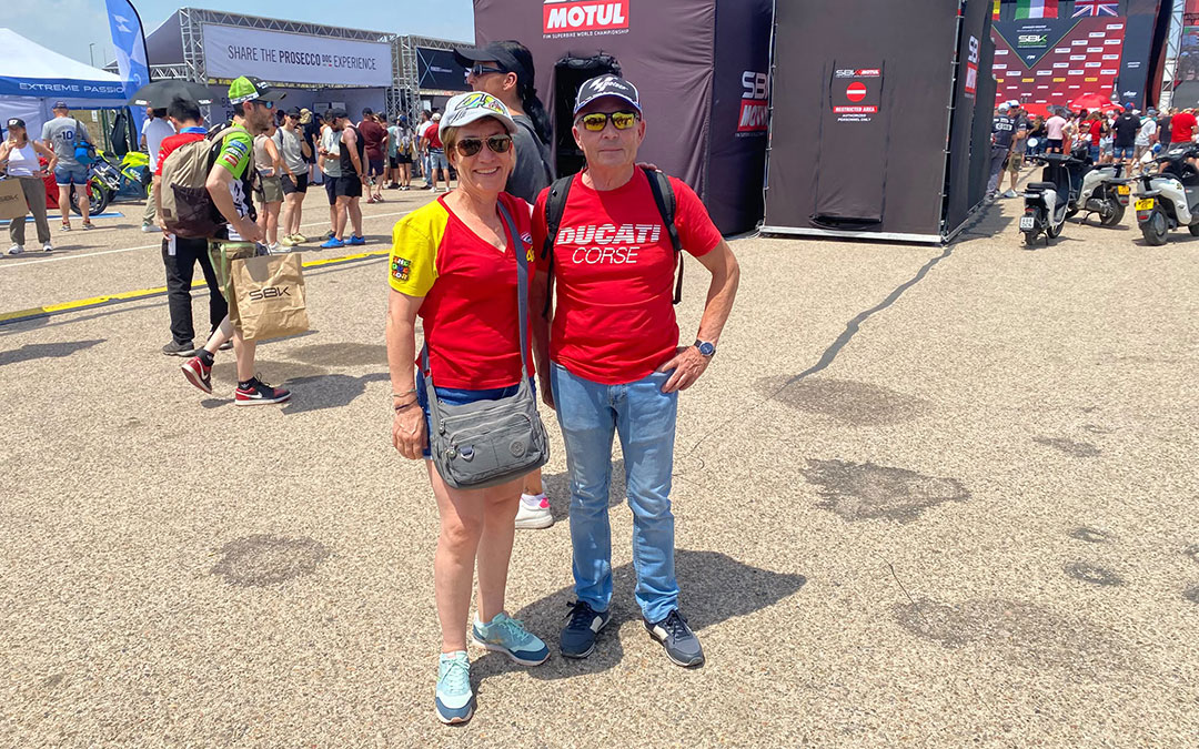 Mamen y Blas, dos turolenses en el Mundial de Superbikes / Jesús Burgos