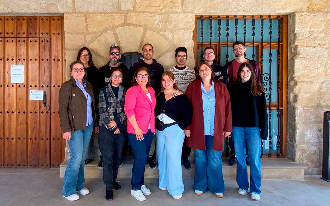 Integrantes del programa experiencial de Torrecilla de Alcañiz / Cedida