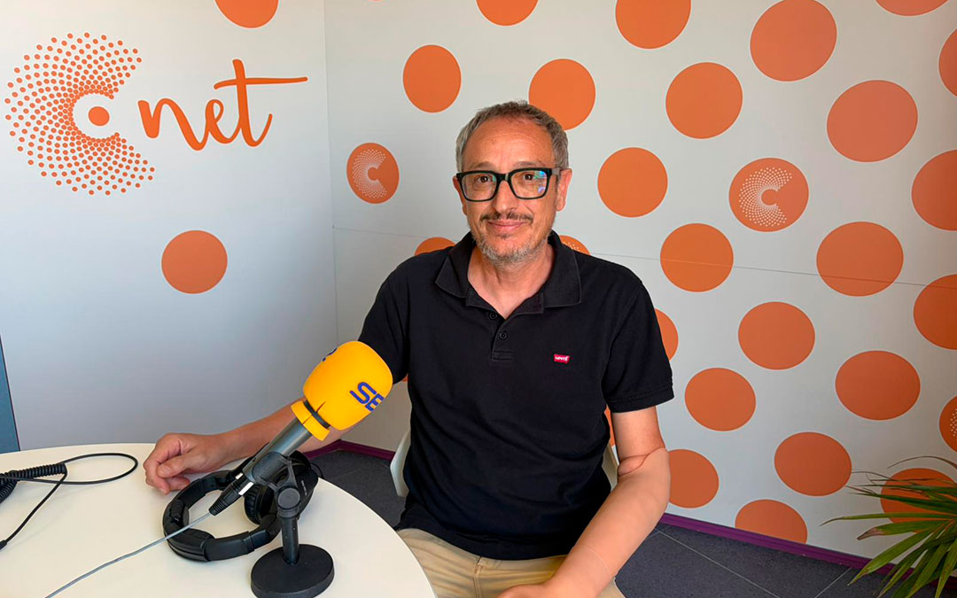 Óscar Vargas, presidente del club de Natación de Alcañiz / A.F.