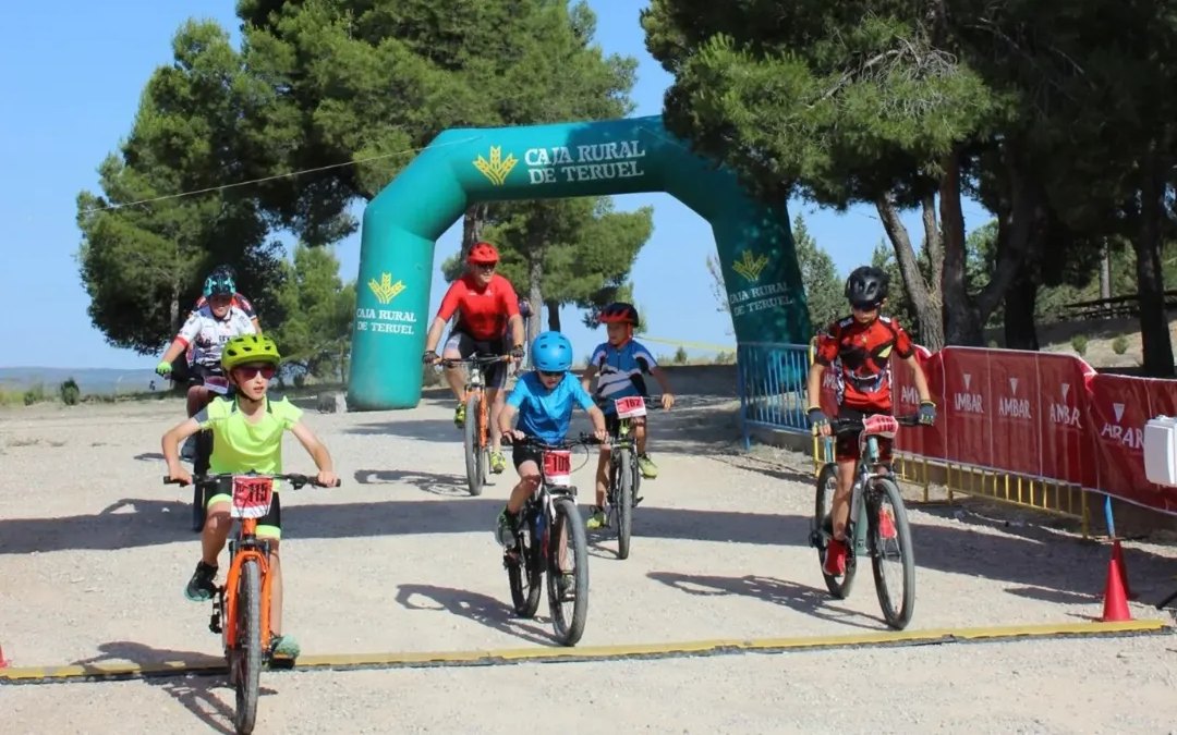 150 ciclistas participaron en los tres circuitos de la XIII BTT de Aguaviva/Comarca Bajo Aragón