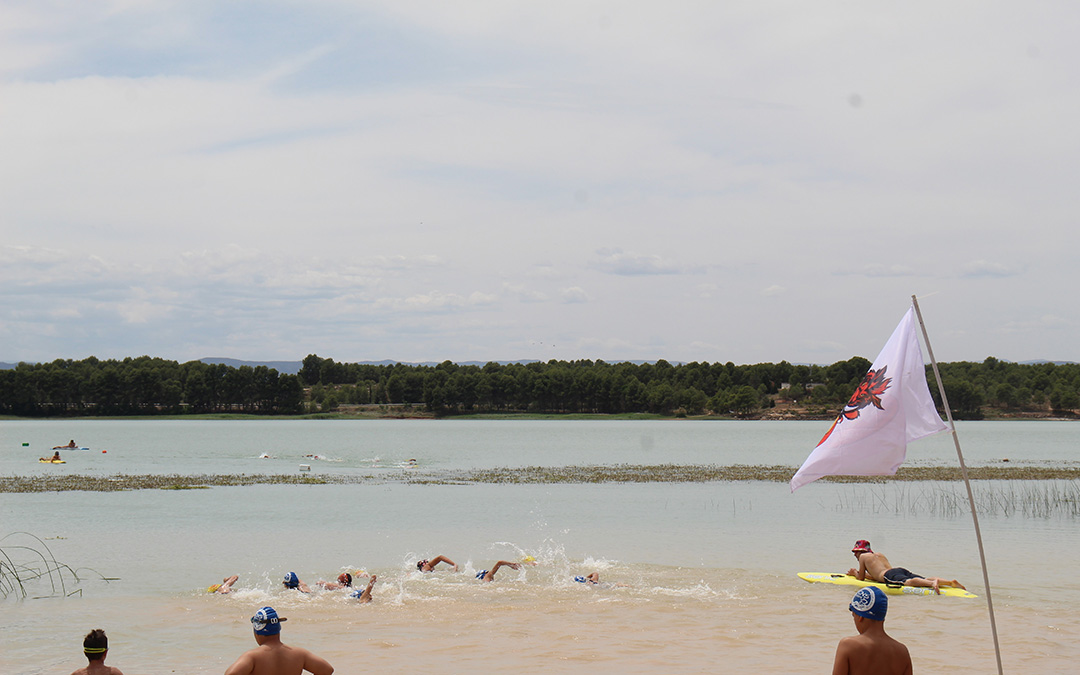 Salvamento y Socorrismo en Aguas Abiertas en La Estanca de Alcañiz. / B. Severino
