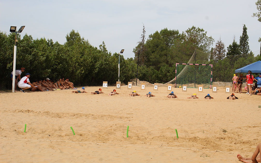 Salvamento y Socorrismo en Aguas Abiertas en La Estanca de Alcañiz. / B. Severino