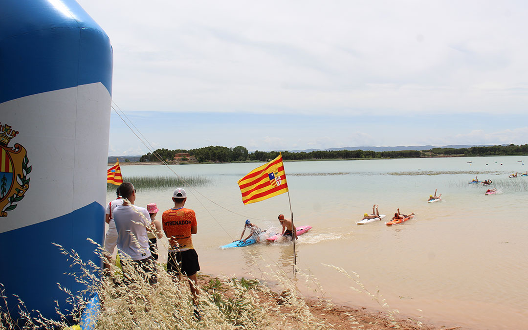 Salvamento y Socorrismo en Aguas Abiertas en La Estanca de Alcañiz. / B. Severino
