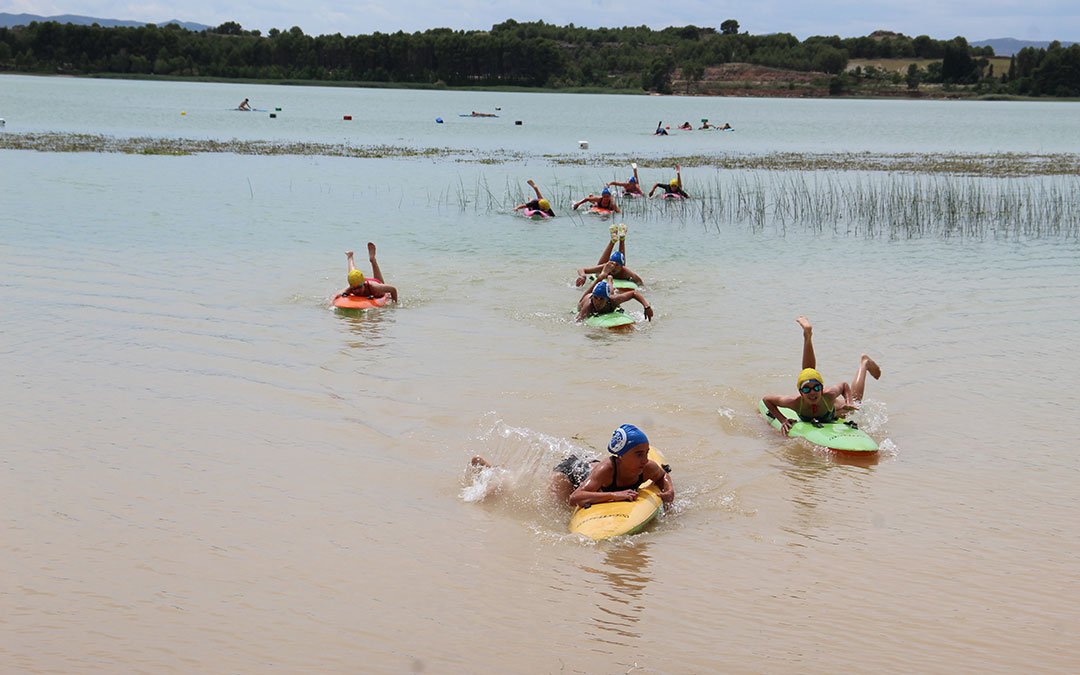 Salvamento y Socorrismo en Aguas Abiertas en La Estanca de Alcañiz. / B. Severino