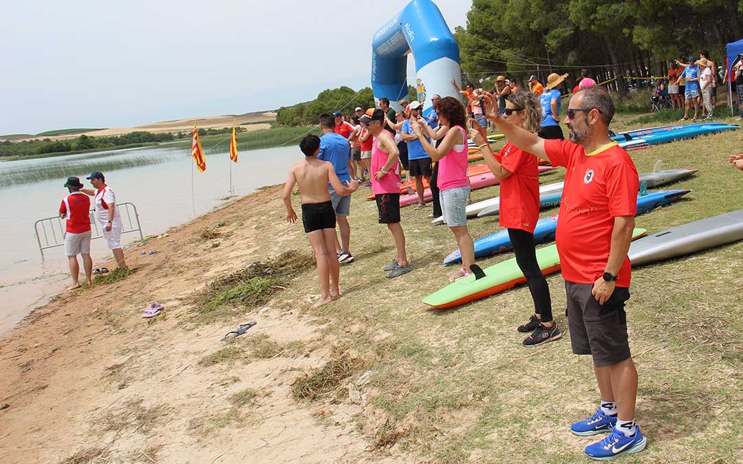 Salvamento y Socorrismo en Aguas Abiertas en La Estanca de Alcañiz. / B. Severino