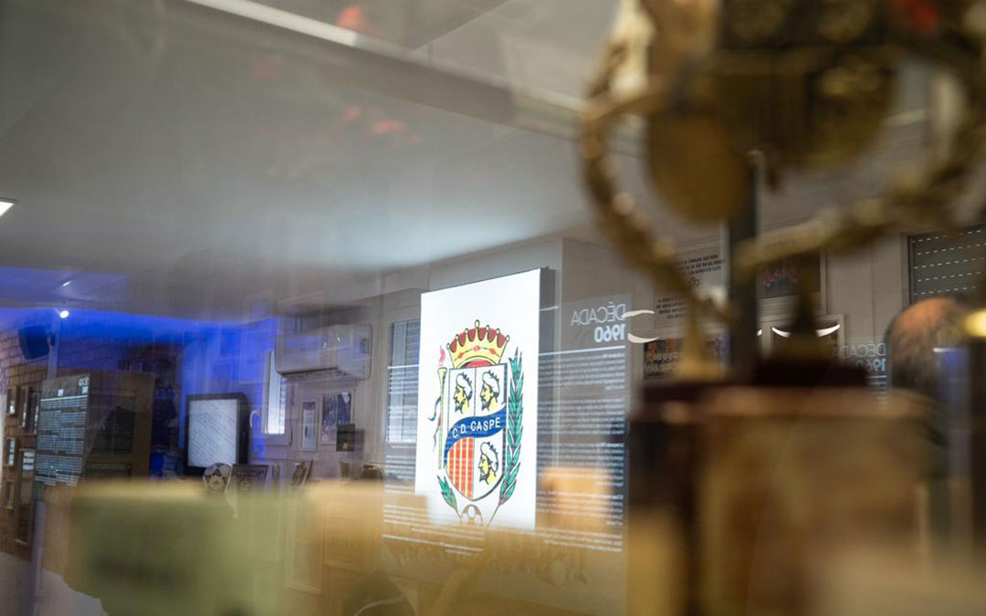 El museo del Club Deportivo Caspe es una de las apuestas que más enorgullece a la entidad / C.D. Caspe - Erika Martínez