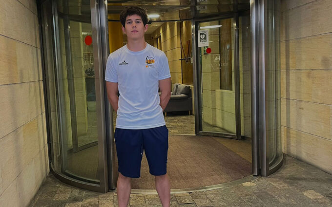 El alcañizano Marc Vicente representa a Aragón en el Campeonato de España Sub-21 de taekwondo