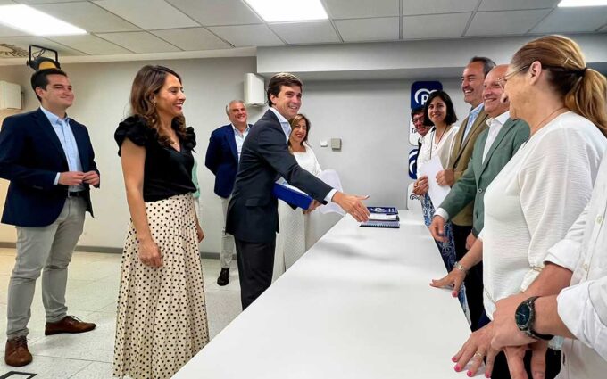Ramón Celma presenta su candidatura como presidente del PP de Zaragoza con 1.470 avales