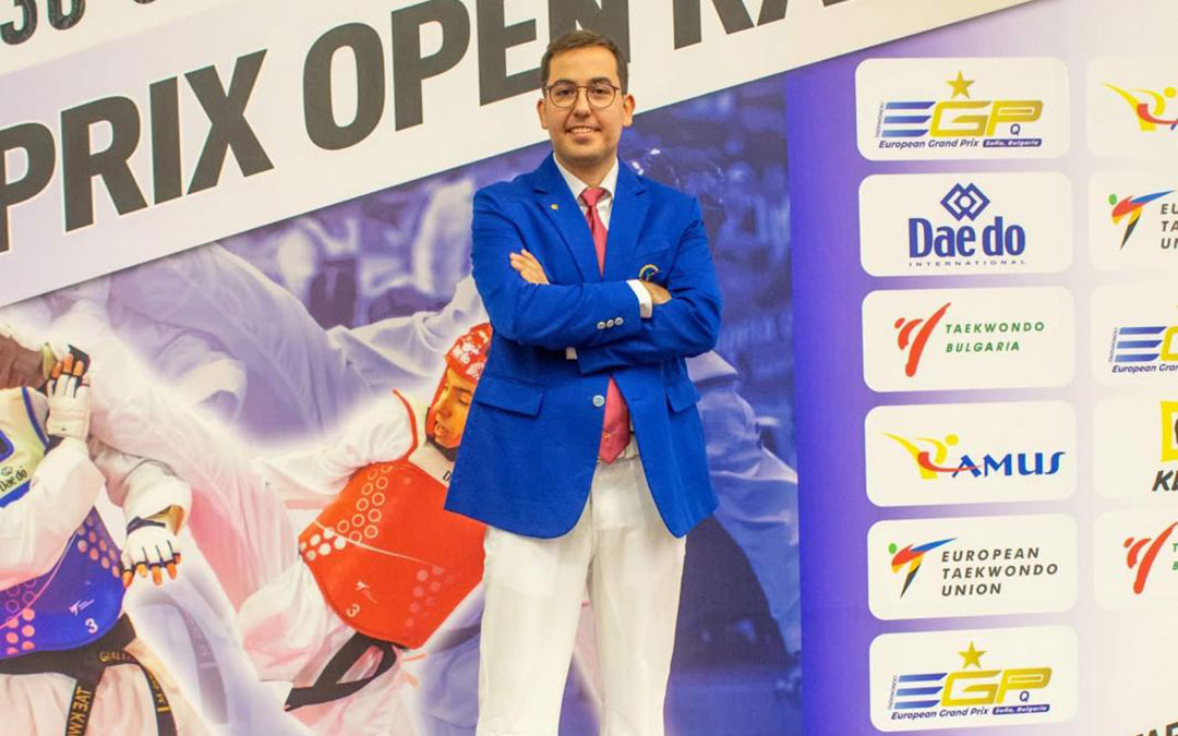 David Peralta en el ETU Grand Prix E6 Open Ramus celebrado en Bulgaria / Cedida