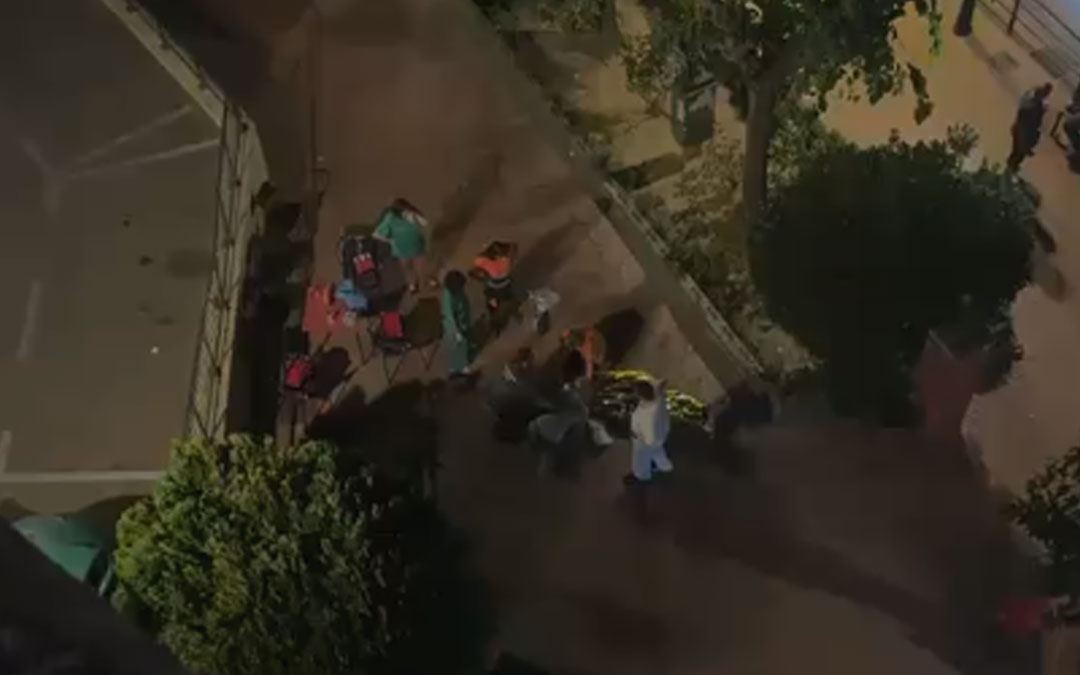 Imagen de un vídeo grabado tras la pelea./ L.C.