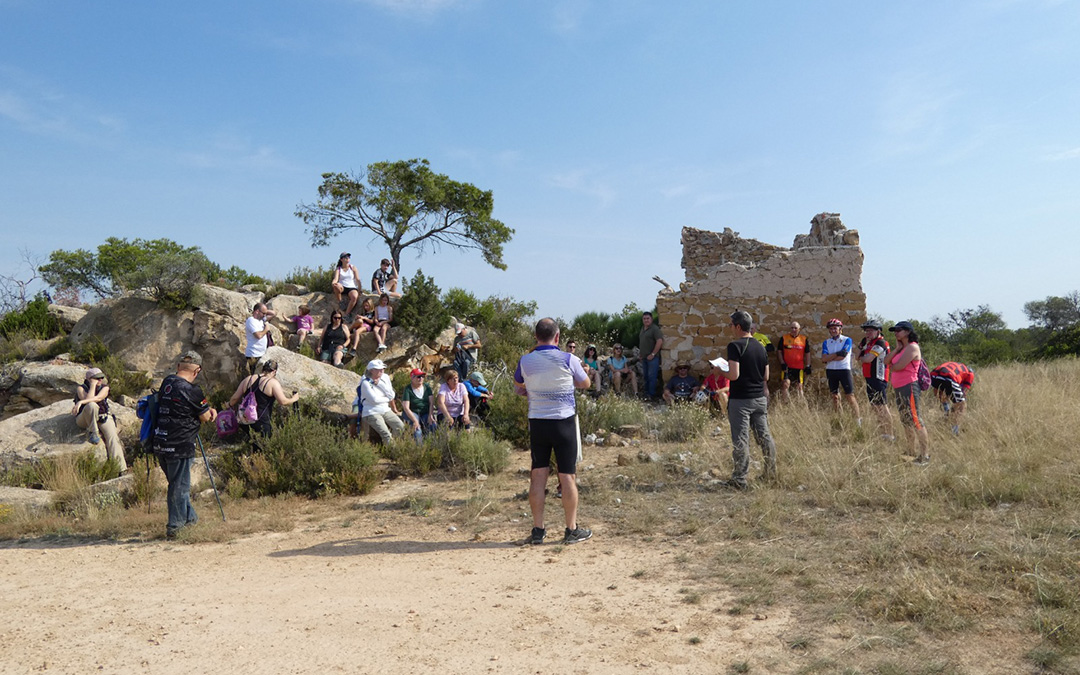 Séptima parada de la Ruta por los Sonidos de las Masadas, esta vez hasta la Masada de los ladrones. / Belén Ceperuelo