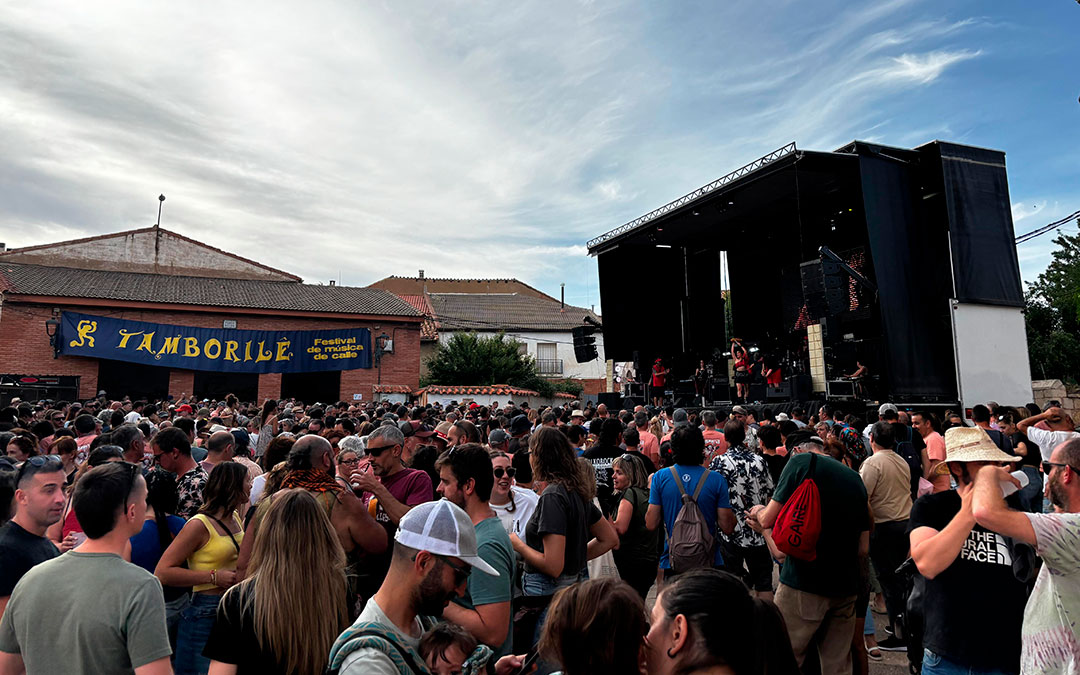 Tamborile ha conseguido reunir a 3.000 personas en una nueva edición del festival de música. / Organización