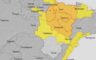 Alerta naranja en la Ribera del Ebro y amarilla en el Bajo Aragón por tormentas y lluvias intensas este sábado y domingo