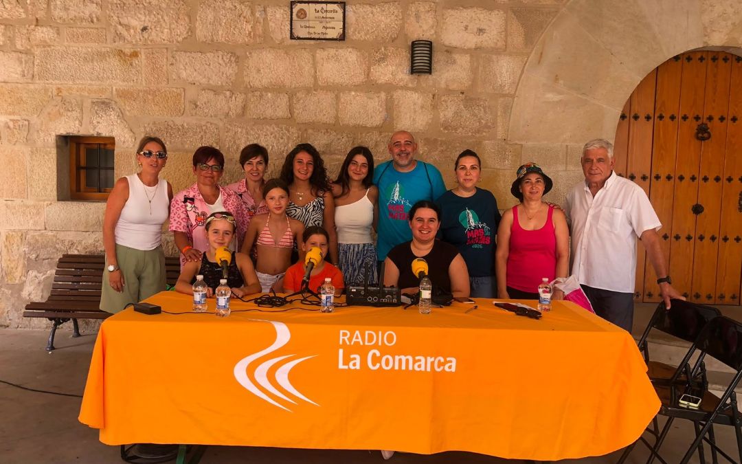 Programa emitido desde la plaza España de Mas de las Matas./ L.C.