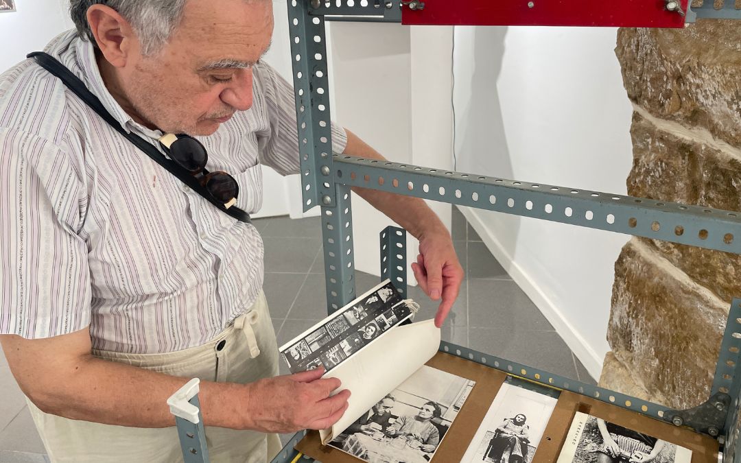 Las fotografías de Lorén han ilustrado también libros de poesía./ S.F.