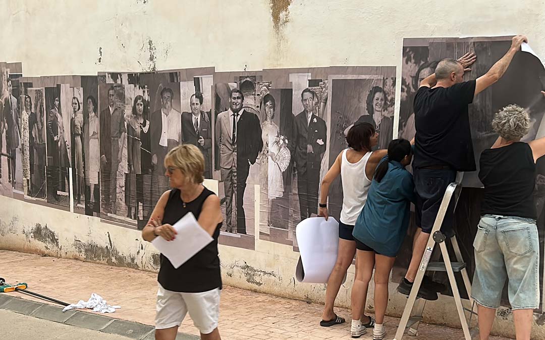 Exposición "Jugando con la Memoria" en Fabara./Cedida