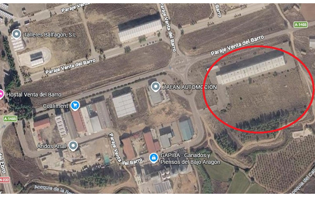 Emplazamiento en el que se instalará la empresa de reciclaje de placas solares. / LC