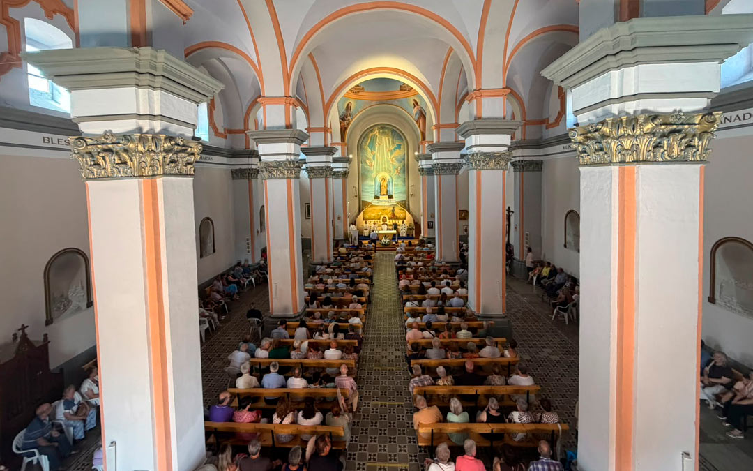 Misa por el Día del Sitio en el Santuario de Santa Maria de Aliaga / Cedida