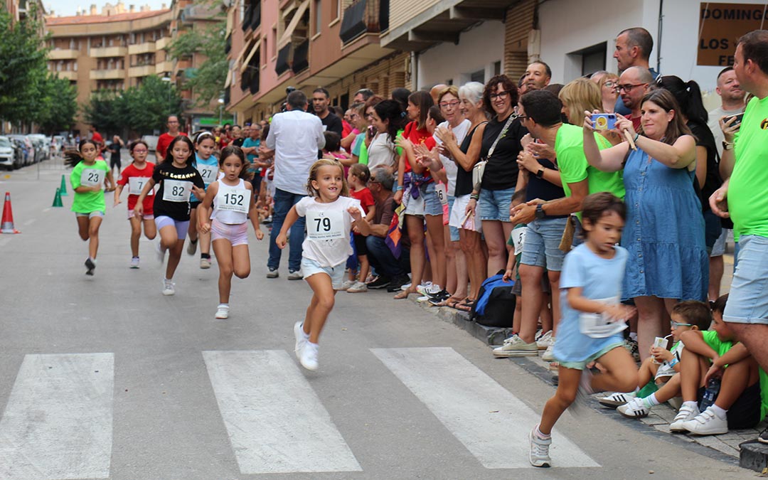 Milla Popular Solidaria en las fiestas de Alcañiz 2026. / B. Severino
