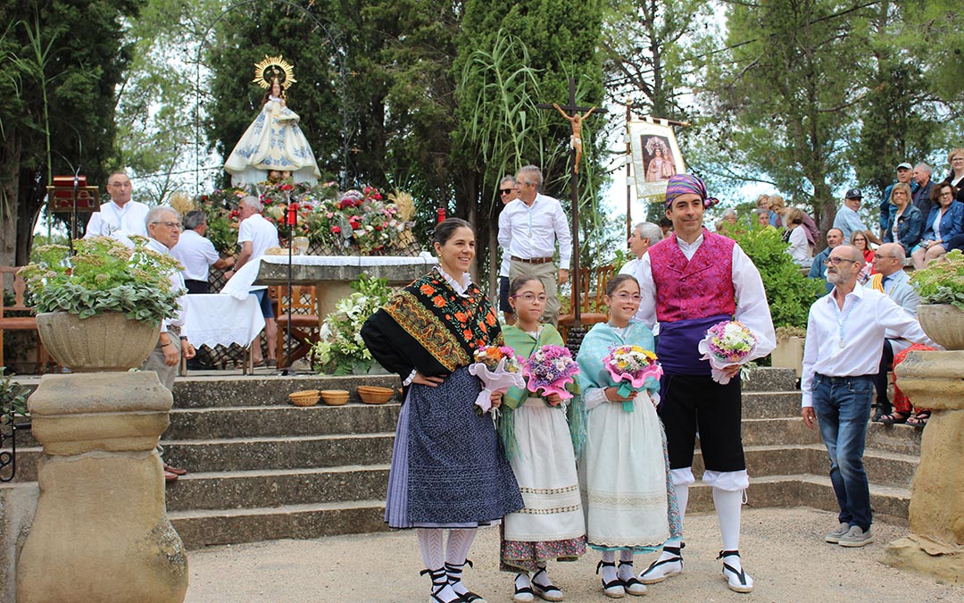 Subida a Pueyos en el día grande de las fiestas de Alcañiz 2026. / B. Severino