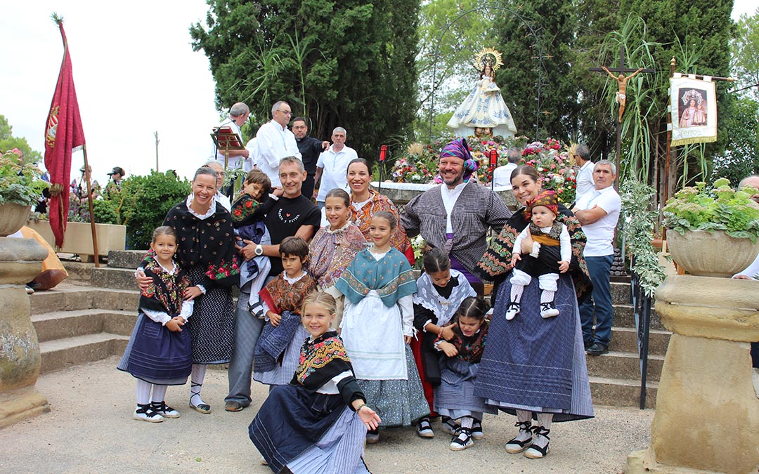 Subida a Pueyos en el día grande de las fiestas de Alcañiz 2026. / B. Severino