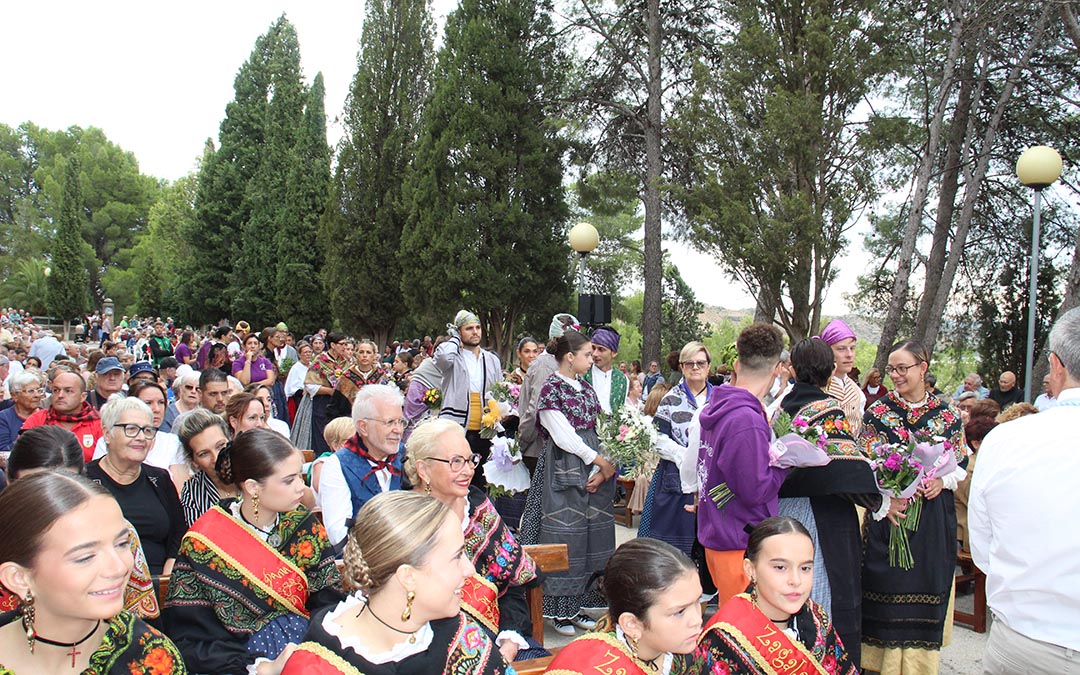 Subida a Pueyos en el día grande de las fiestas de Alcañiz 2026. / B. Severino