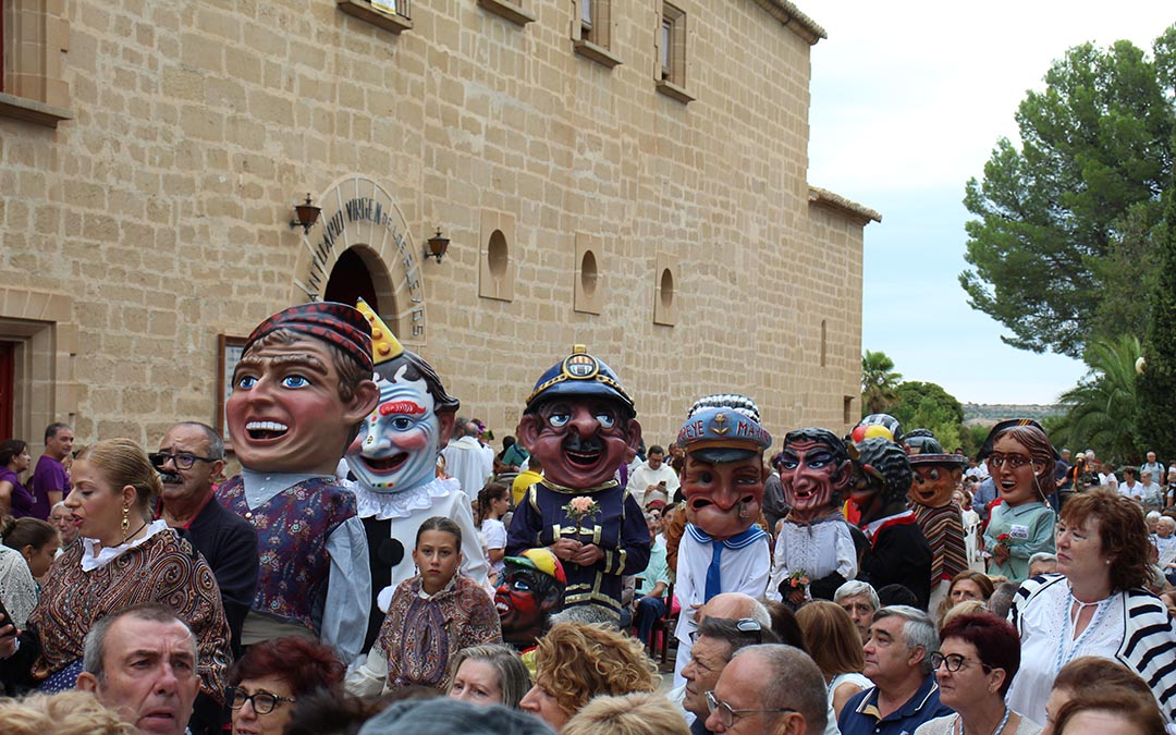 Subida a Pueyos en el día grande de las fiestas de Alcañiz 2026. / B. Severino