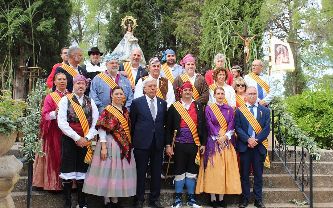 Subida a Pueyos en el día grande de las fiestas de Alcañiz 2026. / B. Severino