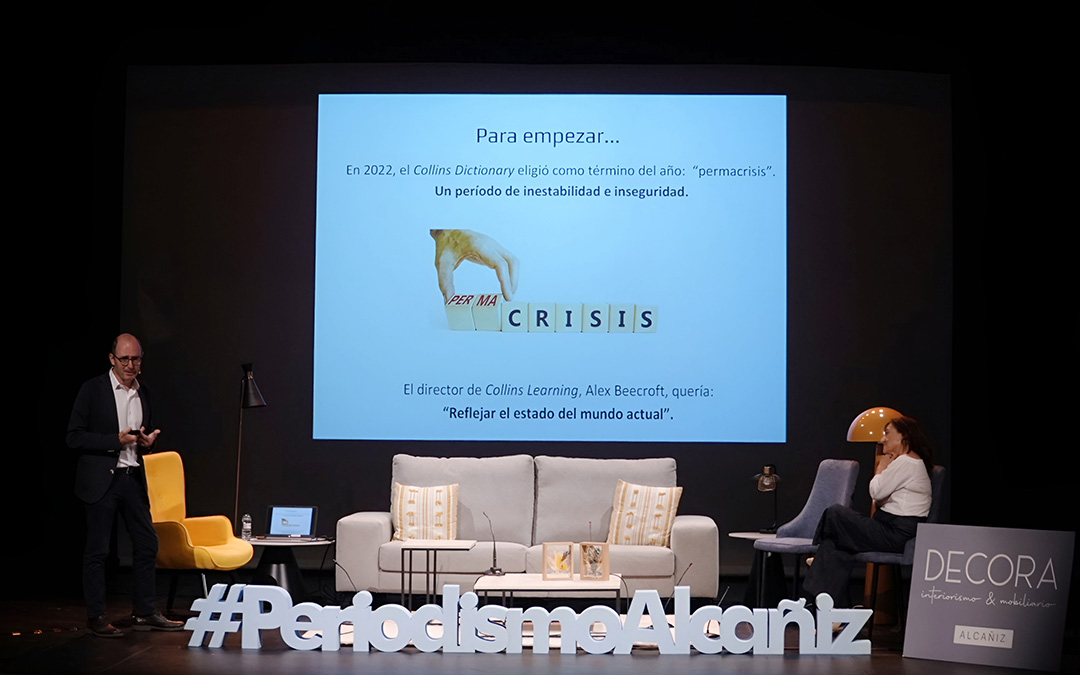 Crisis, redes y desinformación: comunicar cuando todo se acelera de la mano de Carles Pont y María Luis Sánchez. / Abdul Grau
