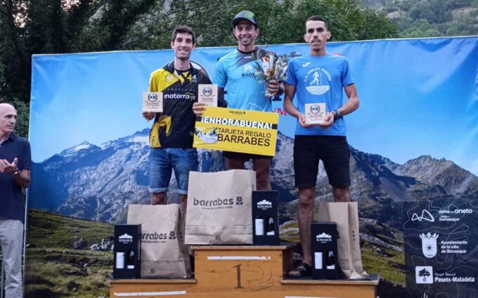 Carlos Pitarque sube al segundo cajón en la Trail 2 Heaven de Benasque
