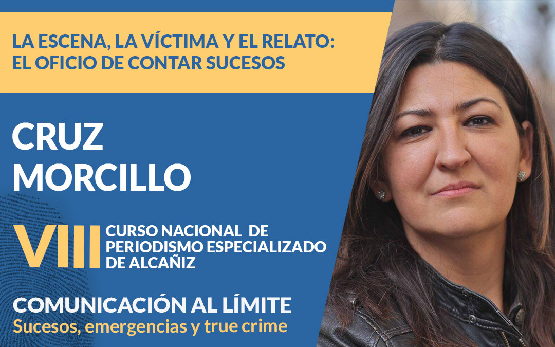 Cruz Morcillo es ponente en el VIII Curso Nacional de Periodismo Especializado de Alcañiz./ L.C.