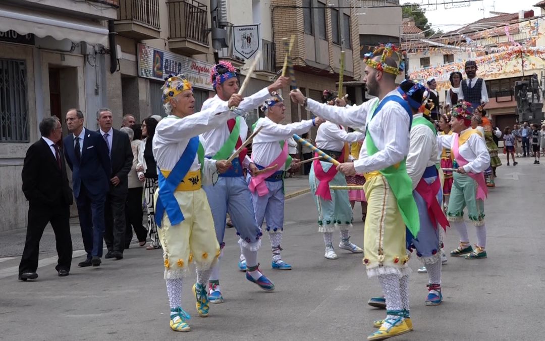Paloteado del Dance de Santa Bárbara./ Ayto. Andorra