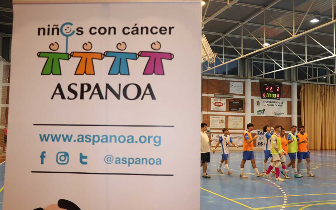 Cartel en apoyo a ASPANOA / Cedida