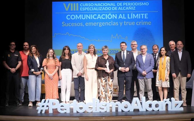 El Curso de Periodismo de Alcañiz reivindica en la inauguración de su VIII edición «el derecho a estar informados ante las emergencias»