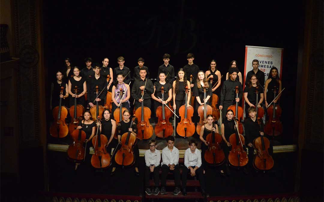 Los jóvenes participantes del concurso de esta XIV edición./ Cedida
