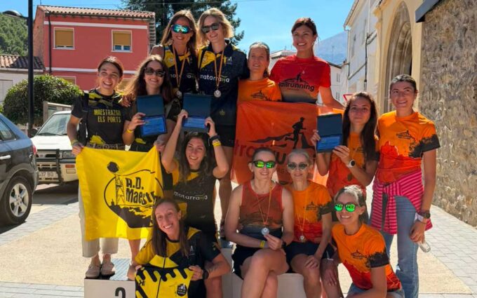 Grandes éxitos de la Asociación Deportiva Maestrazgo y el Matarraña Team en el VI San Martín de Moncayo Trail