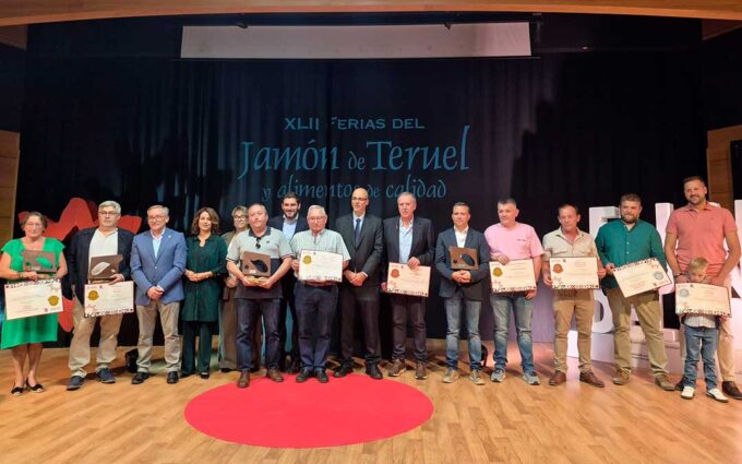 Jamones Peñarroya se alza con la Medalla de Oro a la Mejor Paleta de Teruel 2026