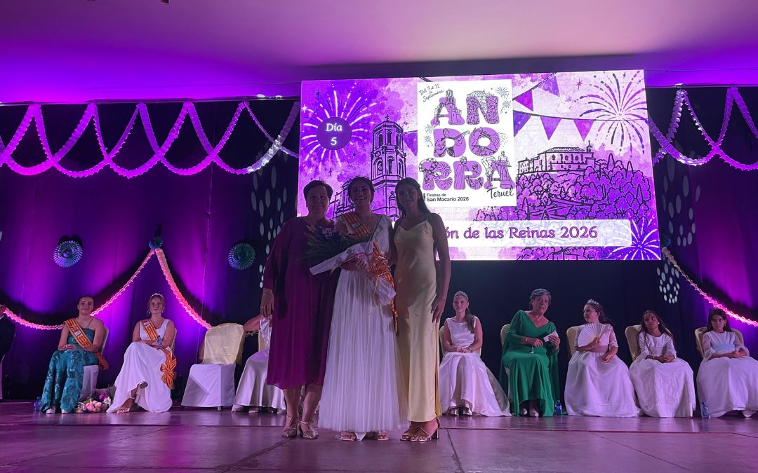Presentación reinas fiestas Andorra 2026./ S.F.