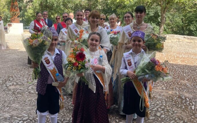 Nonaspe disfruta de la hermandad en torno a la Virgen de Dos Aguas en el día grande de la patrona