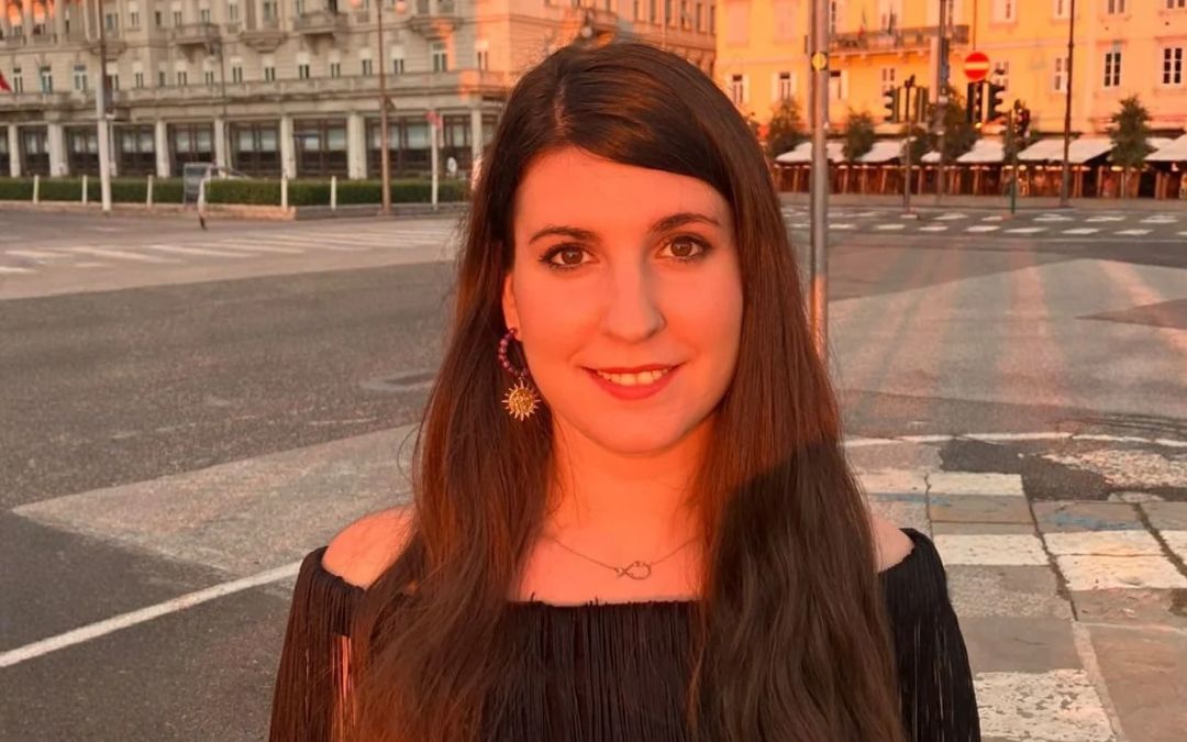 Andrea Ariño no pudo viajar a Málaga debido al accidente./ Archivo personal de Andrea