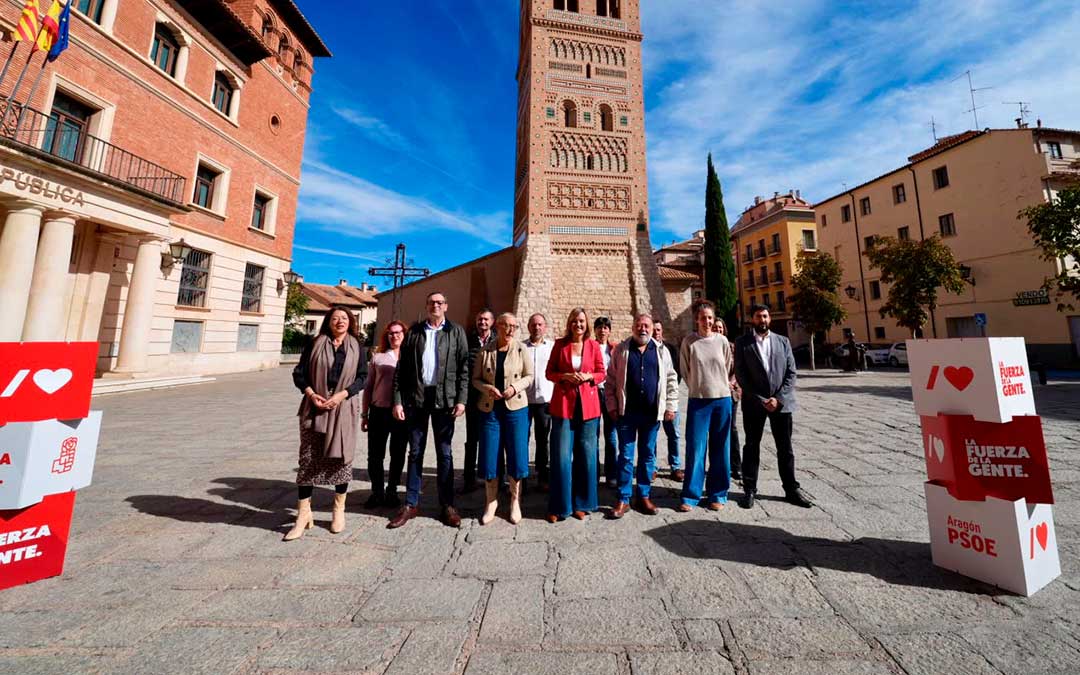 Presentación de las candidaturas en la provincia de Teruel a las elecciones generales del 29 de noviembre. / PSOE