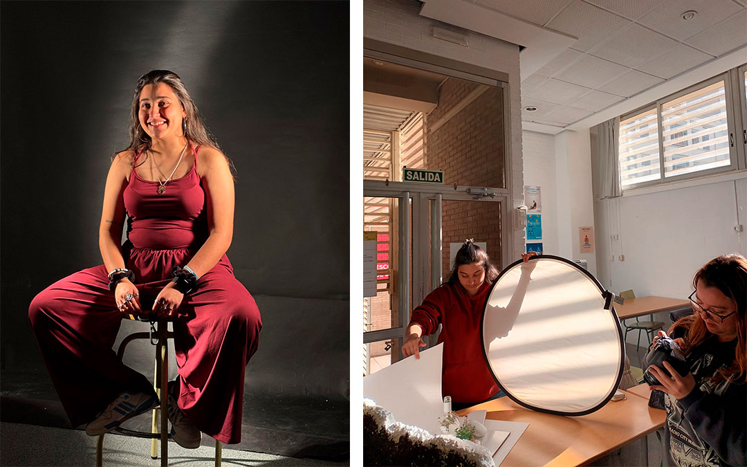 Clases de fotografía tanto delante como detrás de las cámaras. / Lara Franco Rivero