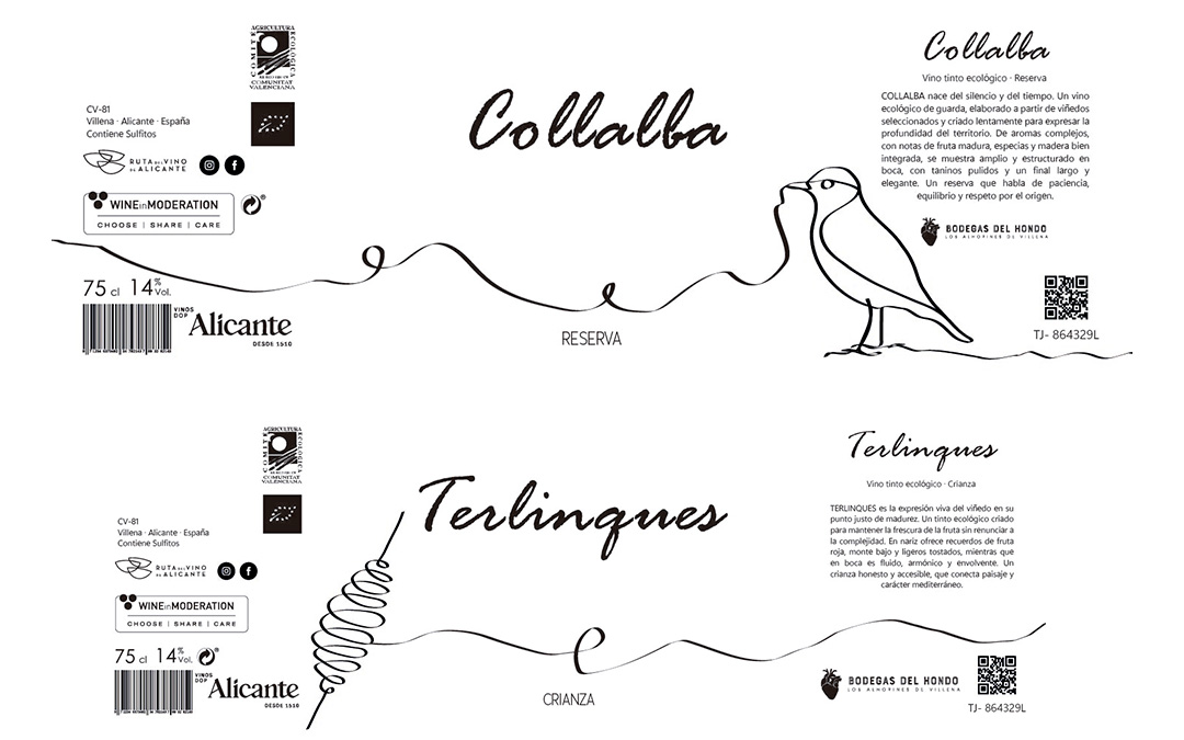 Diseños de marcas y etiquetados. / Lara Franco