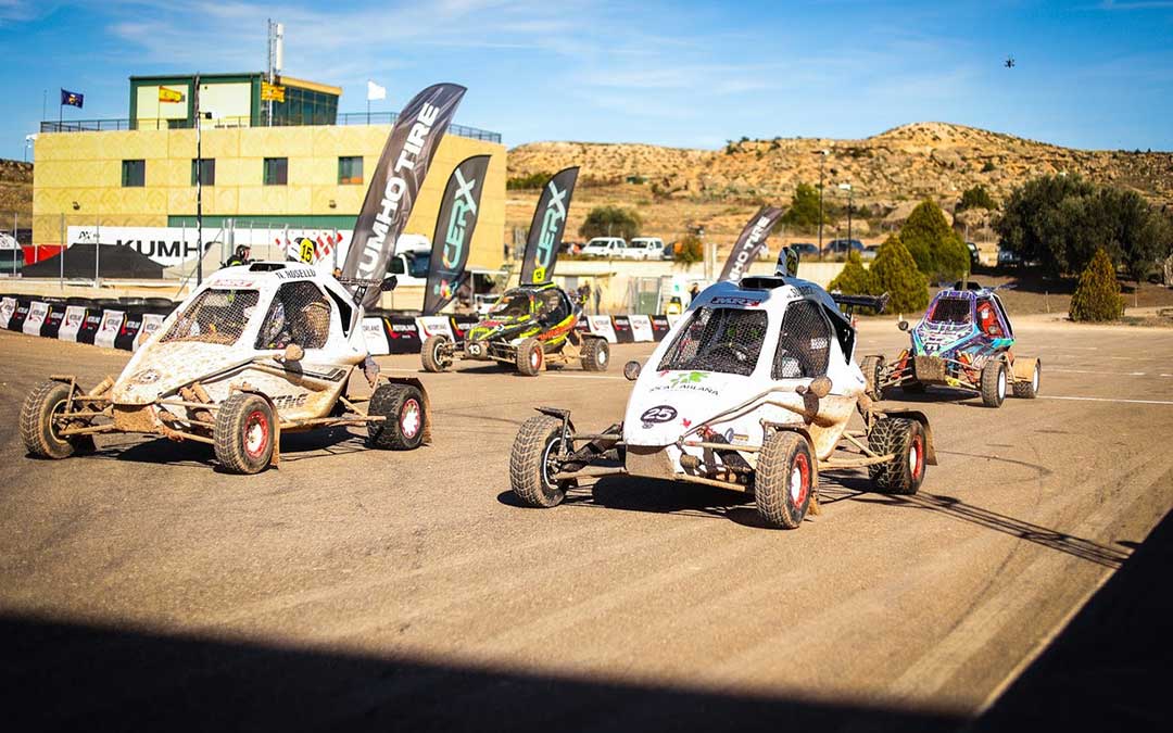 La salida de la categoría JuniorRX en el CERX 25 / Motorland Aragón
