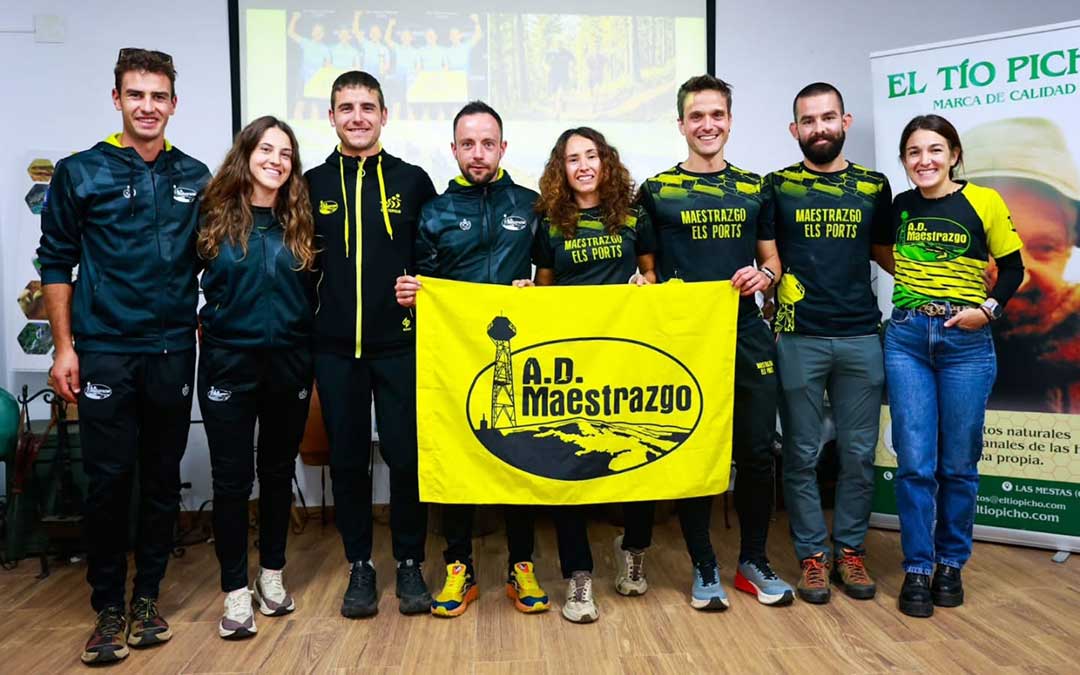 La A. D. Maestrazgo en el Campeonato de España de Clubes de Kilómetro Vertical, disputado en Ladrillar / Cedida