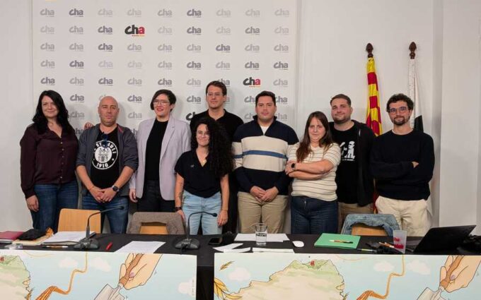Ricardo Moreno ocupará el número dos de CHA al Senado por Teruel en las elecciones del 29-N